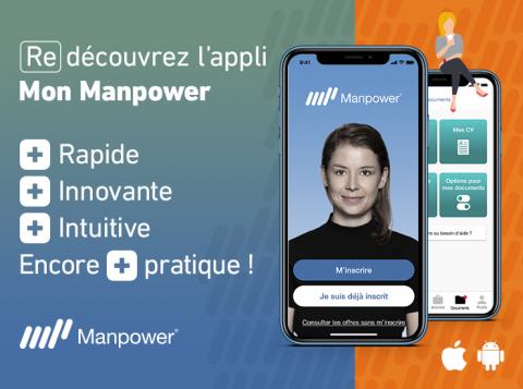 L'appli Mon Manpower